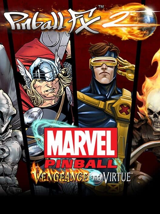 Обложка Pinball FX 2: Marvel Pinball - Vengeance and Virtue