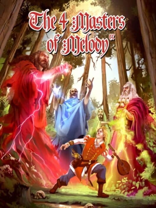 Обложка The 4 Masters of Melody Ex