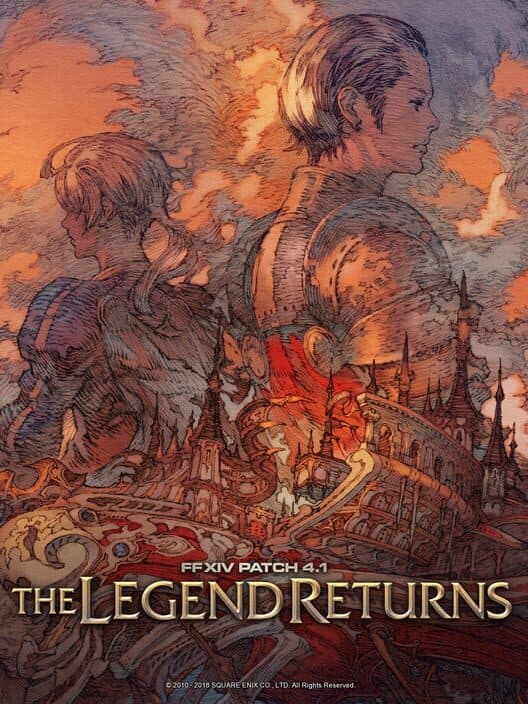 Обложка Final Fantasy XIV: The Legend Returns