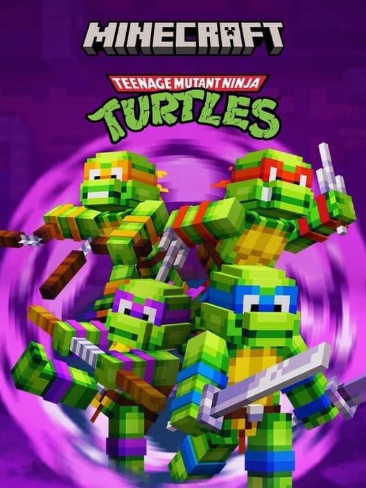 Обложка Minecraft: Teenage Mutant Ninja Turtles