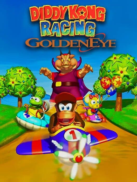 Обложка Diddy Kong Racing: GoldenEye