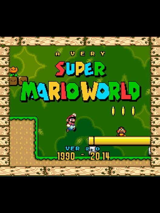 Обложка A Very Super Mario World