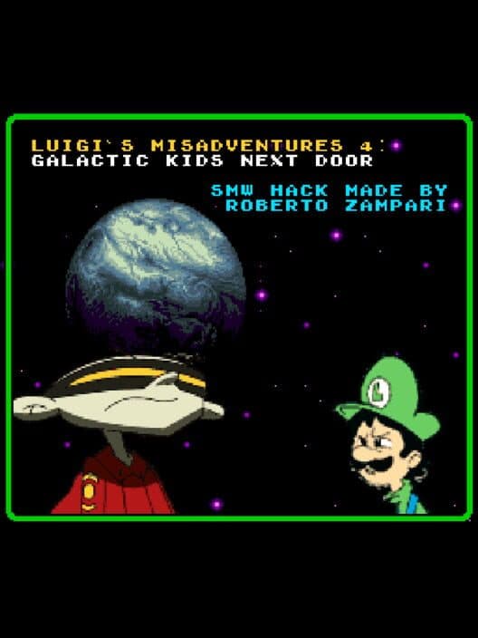 Обложка Luigi's Misadventures 4: Galactic Kids Next Door