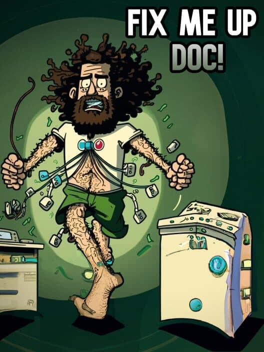 Обложка Fix Me Up Doc!: Dark Humor