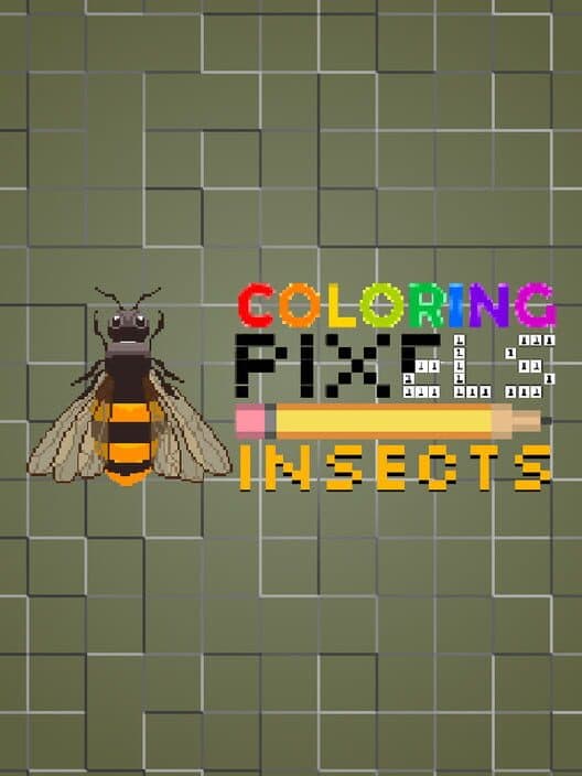 Обложка Coloring Pixels: Insects Pack