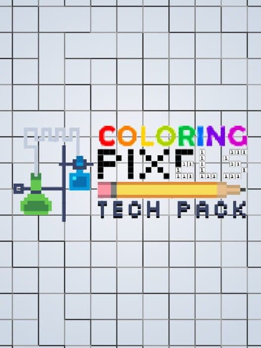 Обложка Coloring Pixels: Technology Pack