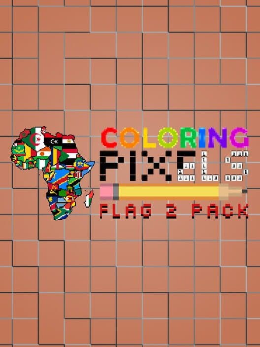 Обложка Coloring Pixels: Flag 2 Pack