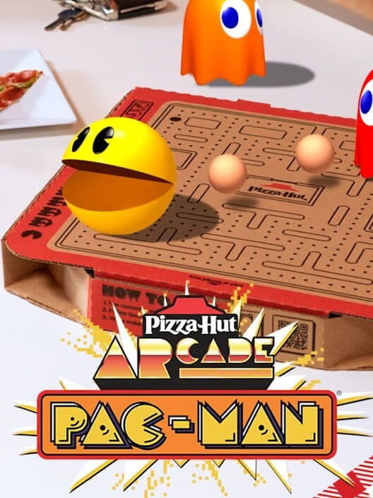 Обложка Pizza Hut Arcade: Pac-Man