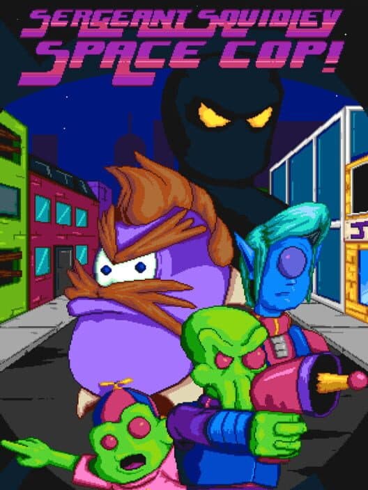 Обложка Sergeant Squidley: Space Cop!