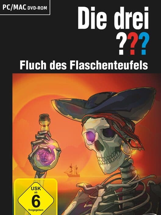 Обложка Die drei ???: Fluch des Flaschenteufels