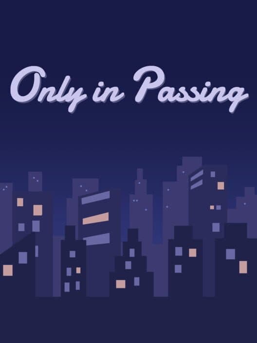 Обложка Only in Passing