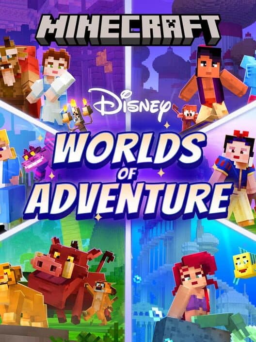 Обложка Minecraft: Disney - Worlds of Adventure