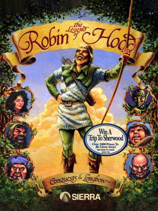 Обложка Conquests of the Longbow: The Legend of Robin Hood