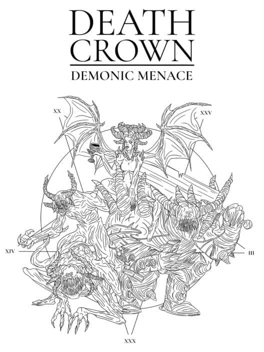 Обложка Death Crown: Demonic Menace