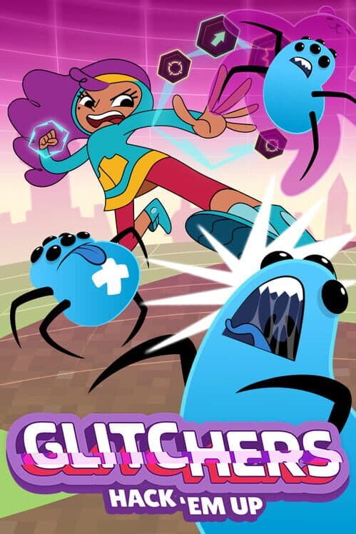 Обложка Glitchers: Hack 'em Up