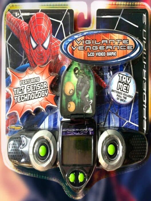 Обложка Spider-Man 3: Vigilante Vengeance
