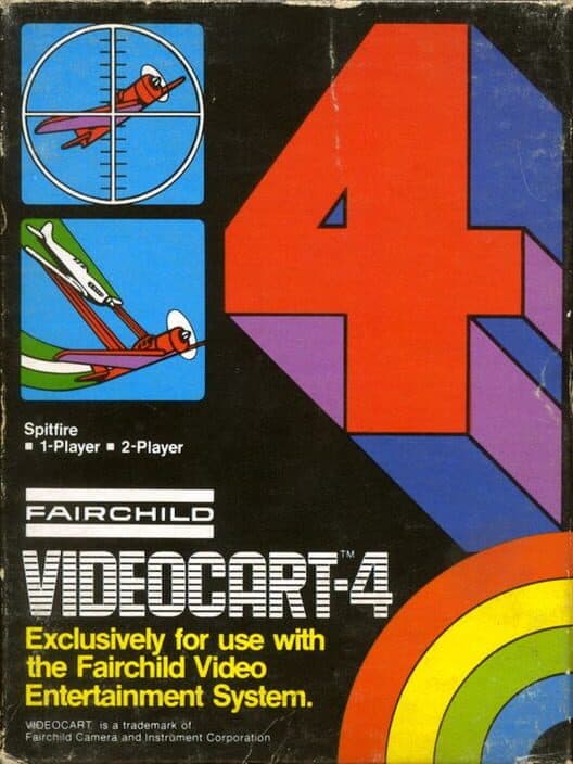 Обложка Videocart-4: Spitfire