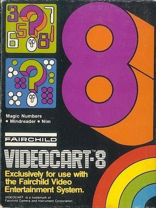 Обложка Videocart-8: Magic Numbers - Mind Reader & Nim