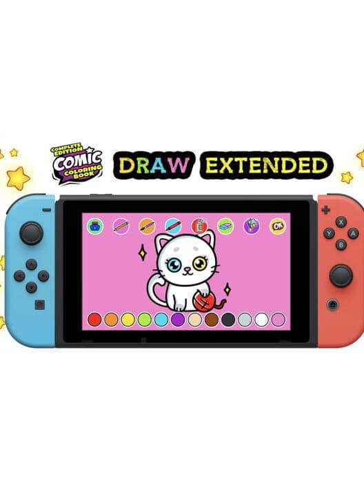 Обложка Comic Coloring Book: Complete Edition - Draw Extended