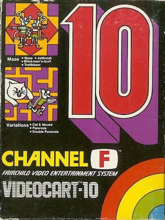 Обложка Videocart-10: Maze, Cat and Mouse