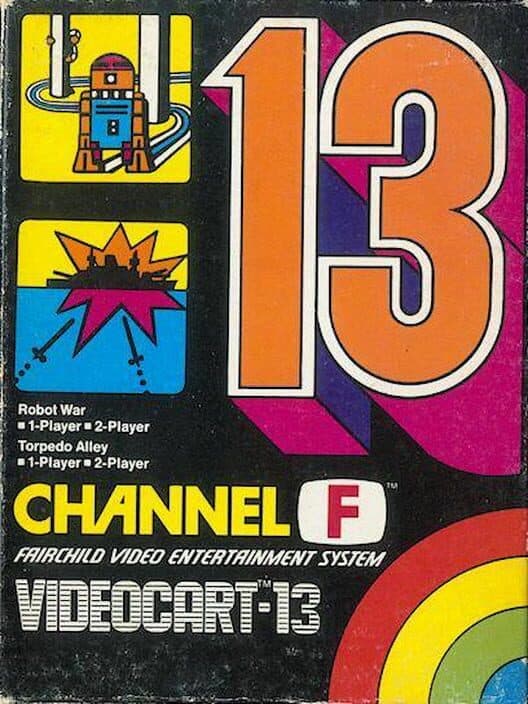 Обложка Videocart-13: Robot War, Torpedo Alley