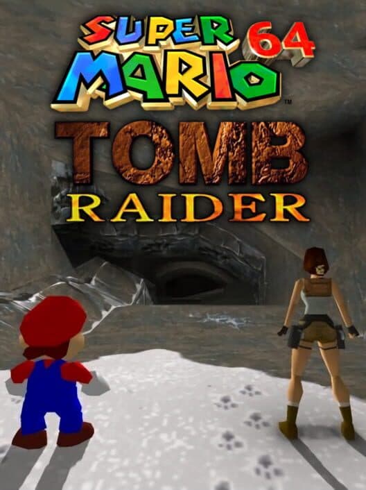 Обложка Super Mario 64 in Tomb Raider