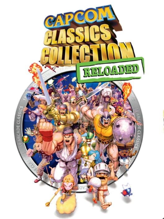 Обложка Capcom Classics Collection Reloaded