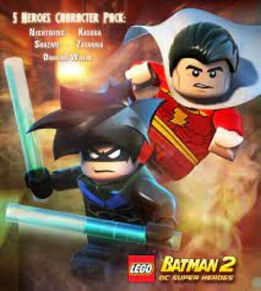 Обложка Lego Batman 2: Heroes Character Pack