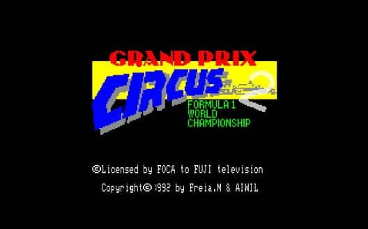 Обложка Grand Prix Circus 2
