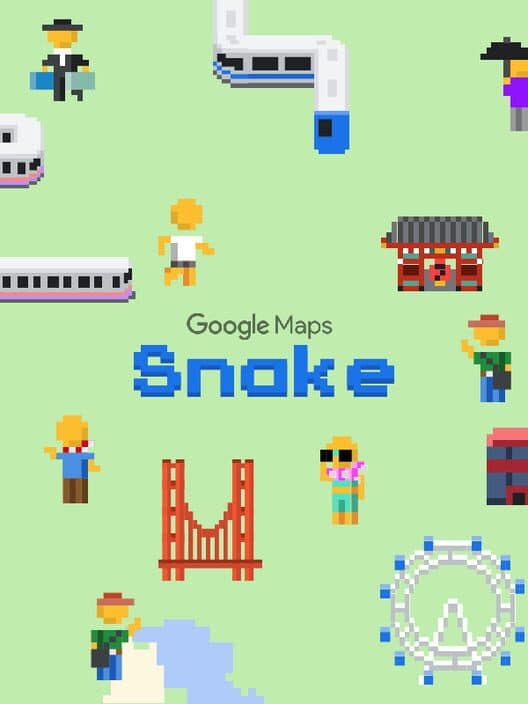 Обложка Google Maps Snake
