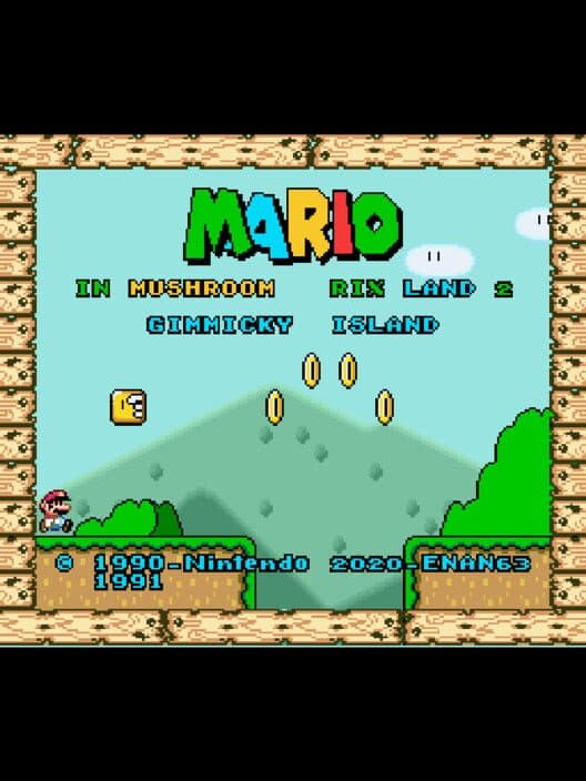 Обложка Mario In Mushroom Rix Land 2: Gimmicky Island