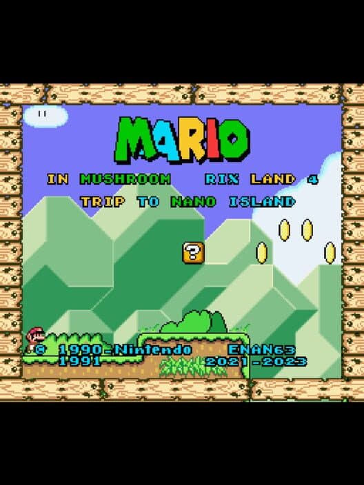 Обложка Mario In Mushroom Rix Land 4: Trip To Nano Island