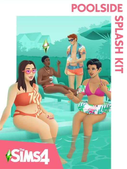 Обложка The Sims 4: Poolside Splash Kit