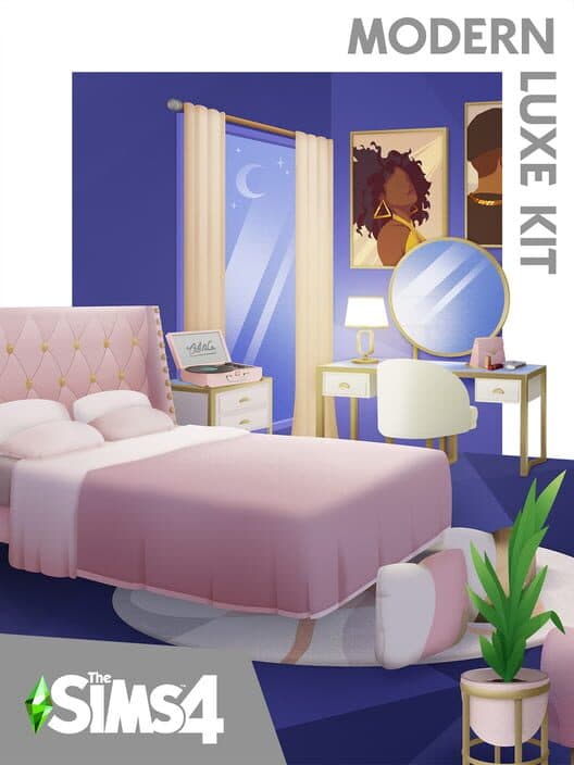 Обложка The Sims 4: Modern Luxe Kit