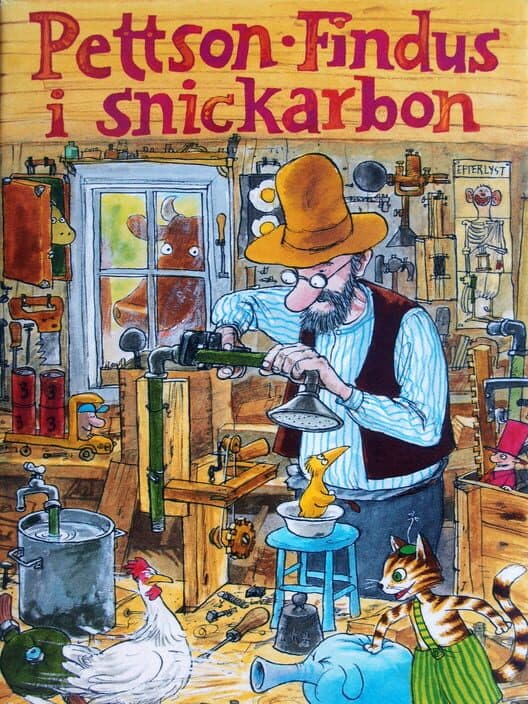 Обложка Pettson o Findus i Snickarbon