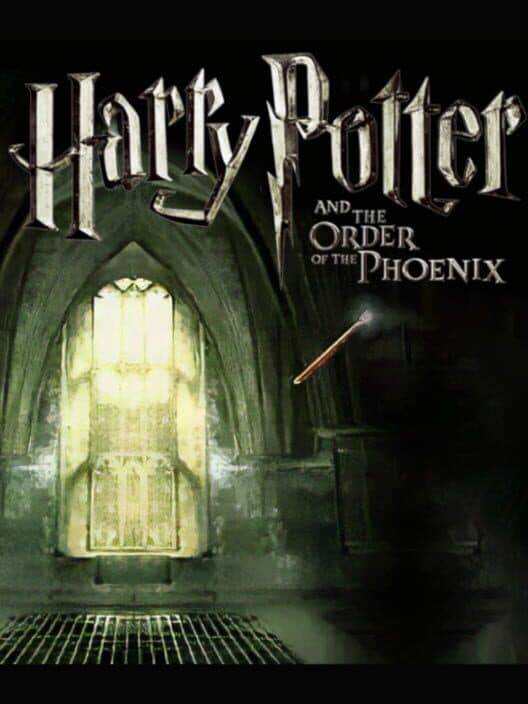 Обложка Harry Potter and the Order of the Phoenix
