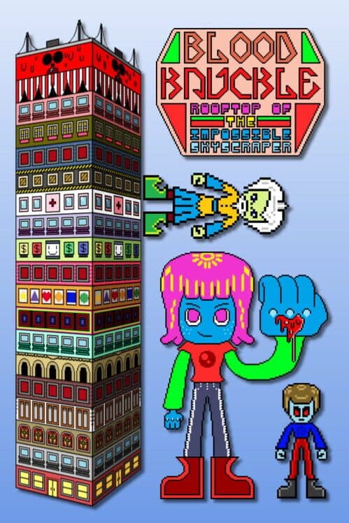 Обложка Blood Knuckle: Rooftop of The Impossible Skyscraper
