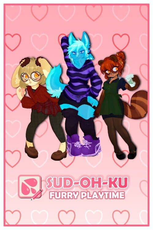 Обложка Sud-Oh-Ku: Furry Playtime