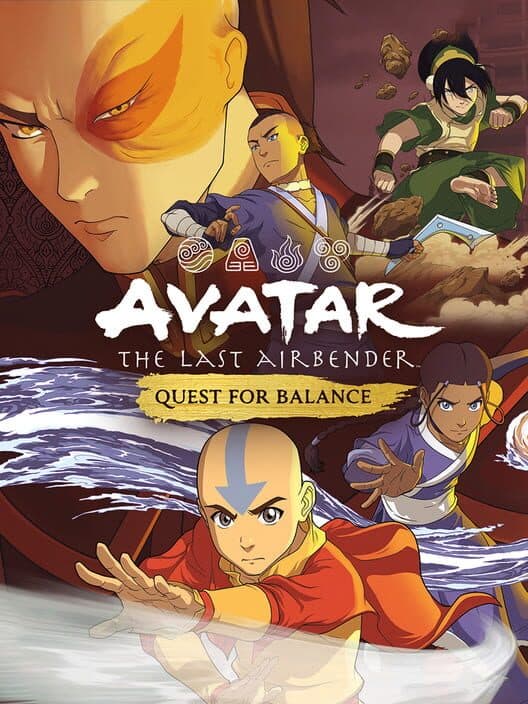 Обложка Avatar: The Last Airbender - Quest for Balance