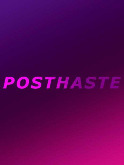 Обложка Posthaste