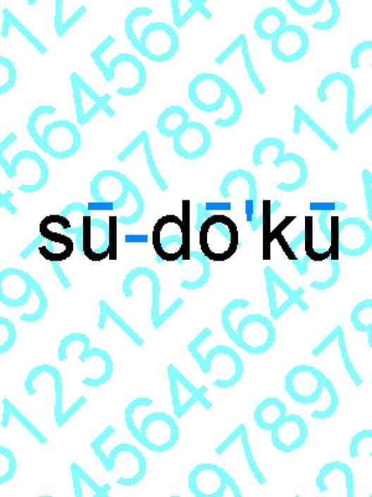 Обложка Sudoku