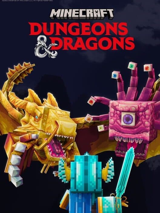Обложка Minecraft: Dungeons & Dragons