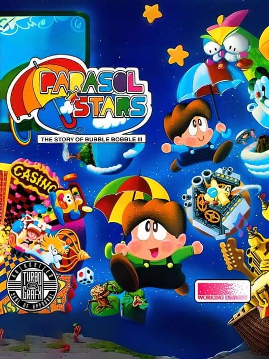 Обложка Parasol Stars: The Story of Bubble Bobble III
