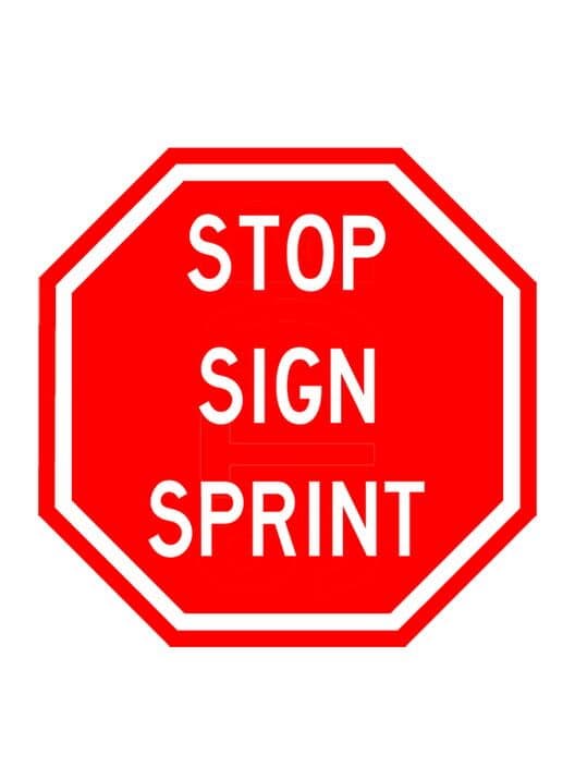 Обложка Stop Sign Sprint