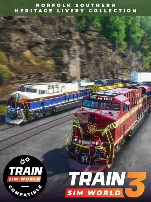 Обложка Train Sim World 3: Norfolk Southern Heritage Livery Collection Add-On