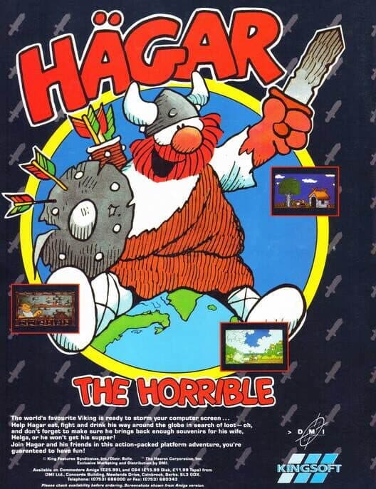 Обложка Hagar the Horrible