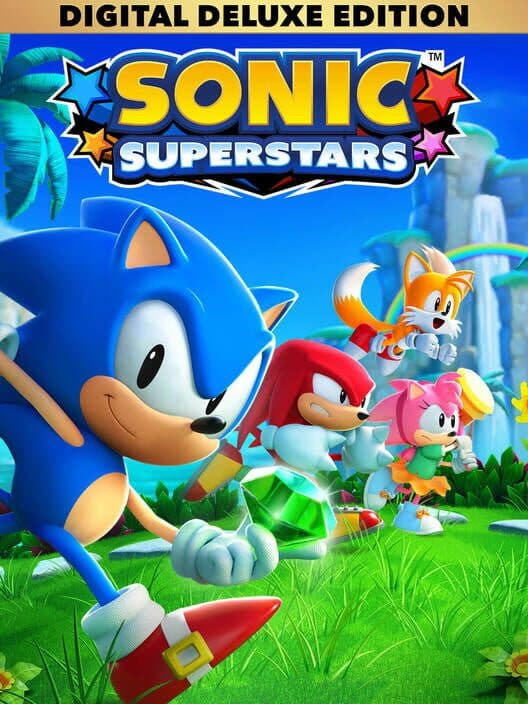 Обложка Sonic Superstars: Digital Deluxe Edition featuring LEGO