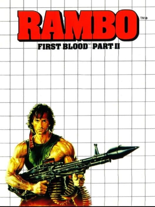 Обложка Rambo: First Blood Part II