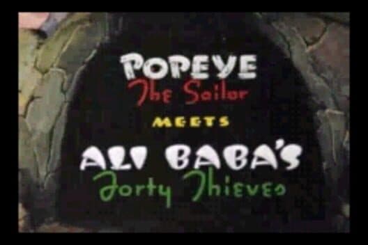 Обложка Popeye Meets Ali Baba's Forty Thieves