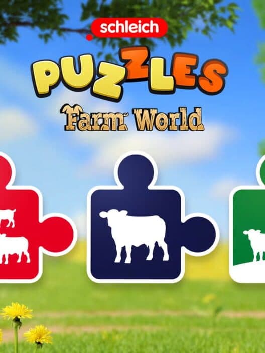 Обложка Schleich Puzzles: Farm World